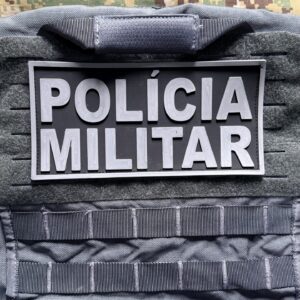 PLACA POLÍCIA MILITAR