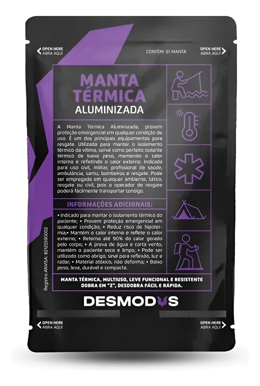 COBERTOR TÉRMICO DESMODUS - Imagem 2